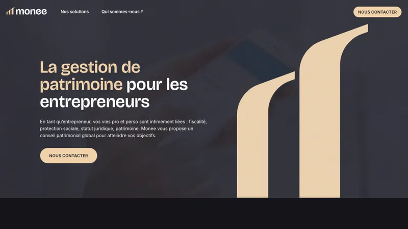 monee.fr sur ordinateur